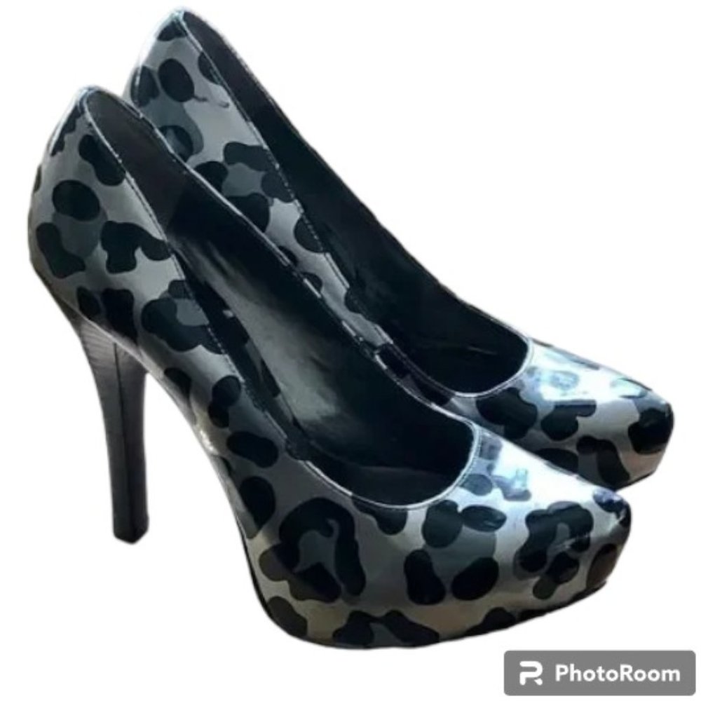 Carlos by Carlos Santana Platonic Patent Leather High Heels Pumps Size 7.5 - Picture 1 of 13